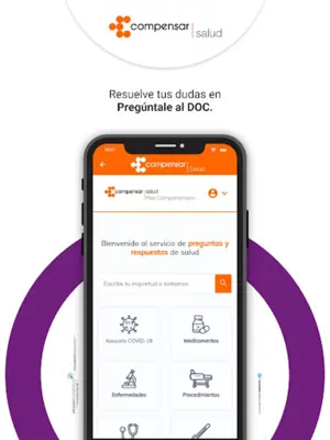 Compensar Salud android App screenshot 0